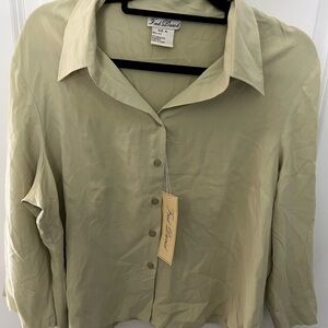 Fred David Light Green (mint) Button-Down Shirt